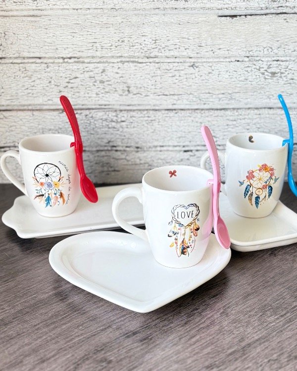 Producto - Kit N3 "Atrapa Mujer" 3 Bombé Blancas + 3 Band. Surtidas + 3 Cuch.