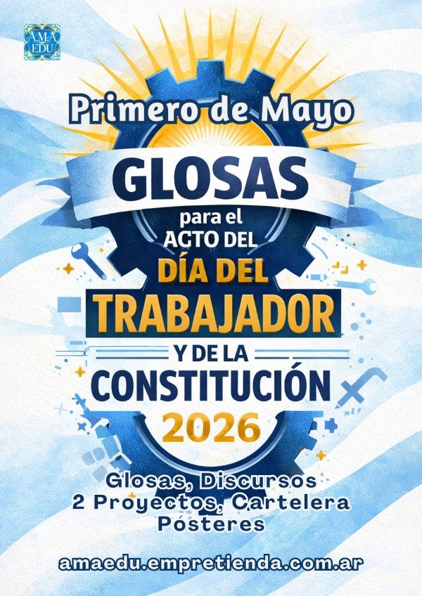 Producto - Pack PRIMERO DE MAYO (Acto, Proyectos y más)