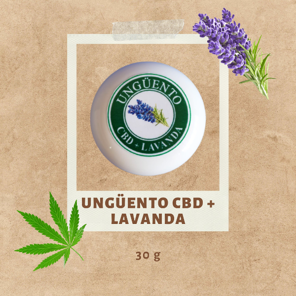 Producto - Ungüento CBD y Lavanda (30g)