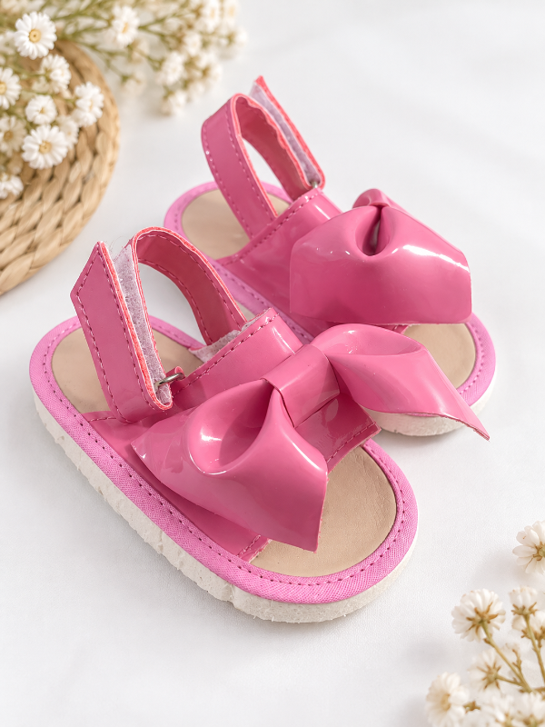 Producto - SANDALIAS MOÑO ROSA CHICLE