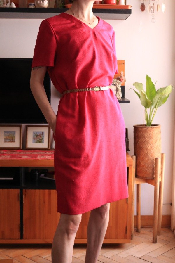Producto - Vestido fuchsia suelto