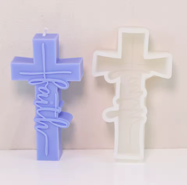 Producto - Molde cruz faith ( fe) - 0