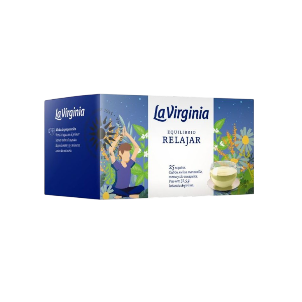 Producto - TE RELAJAR LA VIRGINIA 6u x 25saq