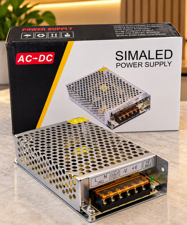 Producto - Fuente de alimentancion Switching SIMALED AC/DC para Tiras LED