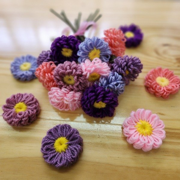 Producto - FLORES EN TELAR - 3
