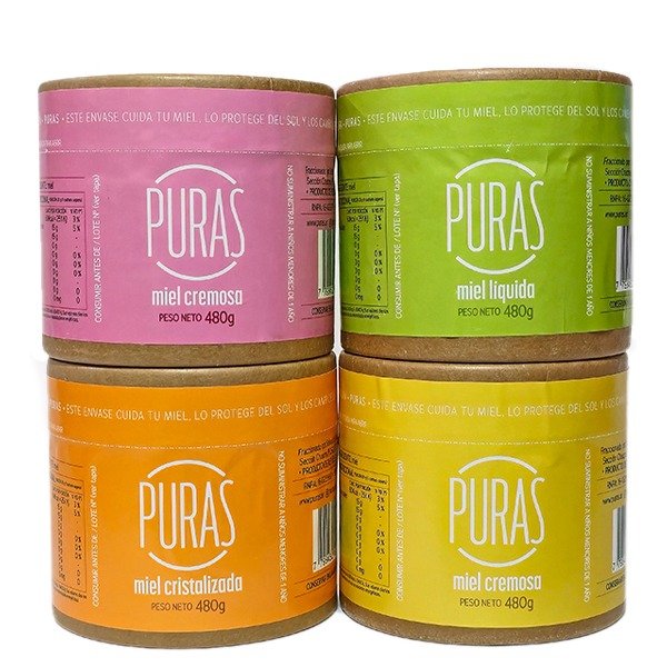 Producto - Combo varietal por 4 unidades de 480 gr.