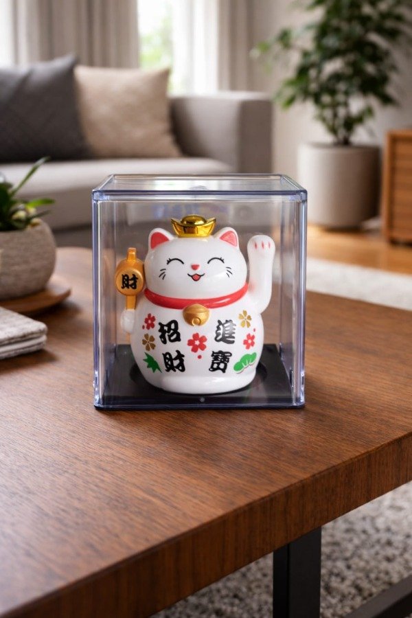 Producto - Gato Solar Blanco D