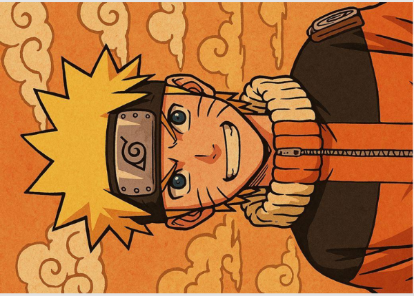 Producto - Lamina comestible rectangular naruto 1
