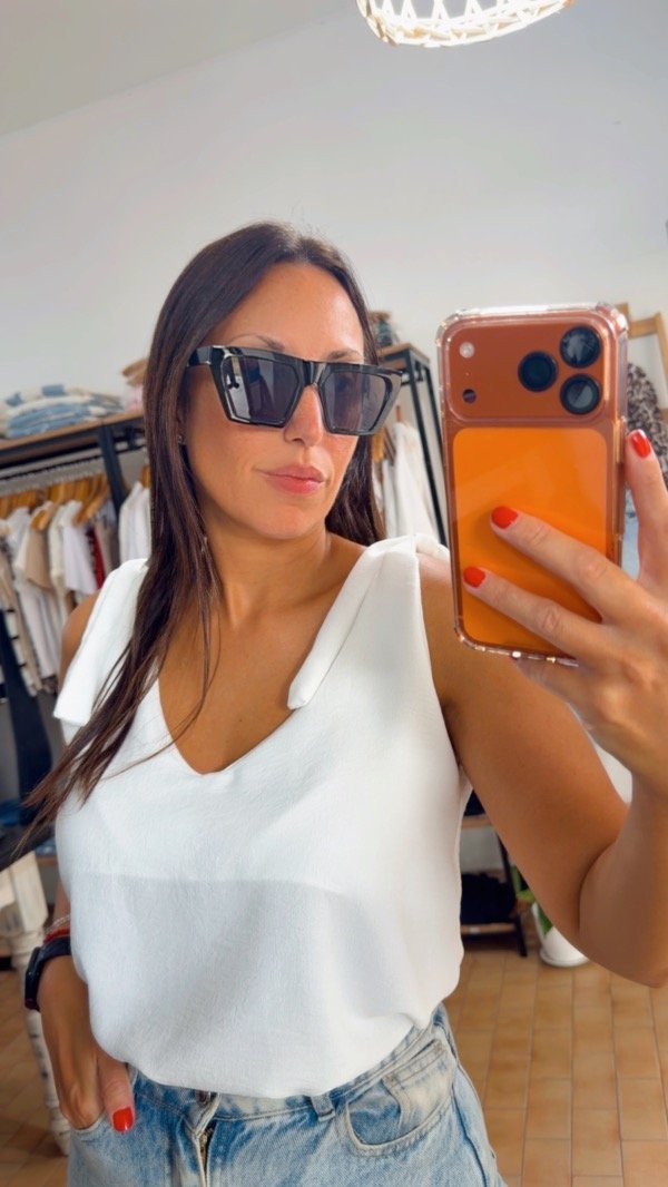 Producto - Musculosa Ana Blanca