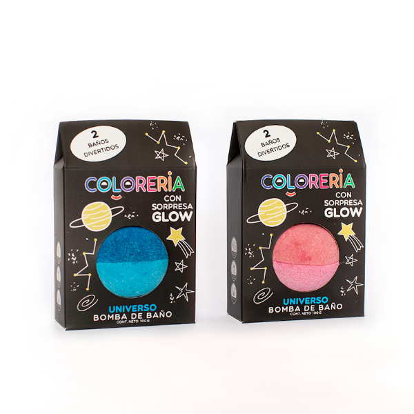 Producto - Bomba de baño Glow Universo