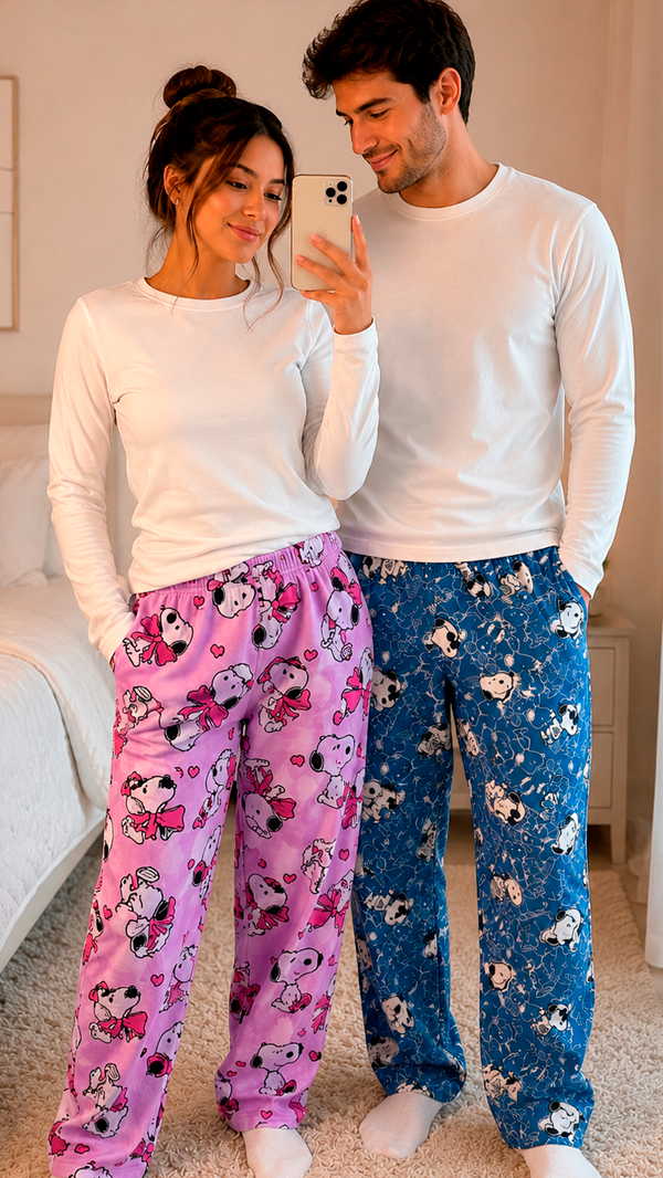 Producto - Pant Polar Pareja Snoopy