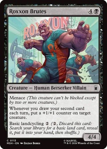 Producto - Roxxon Brutes
