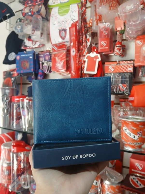 Producto - Billetera oficial San Lorenzo simil cuero