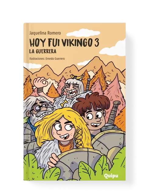 Producto - Hoy Fuí Vikingo 3 La Guerrera - Jaquelina Romero - Quipu