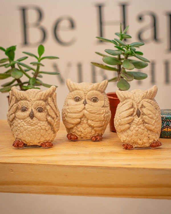 Producto - Trio de búhos