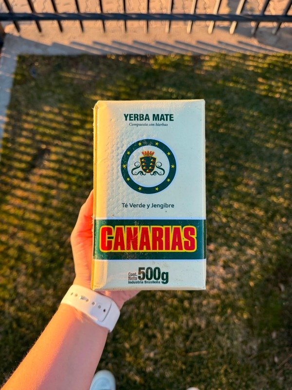 Producto - Yerba Mate Canarias Té Verde y Jengibre 500gr