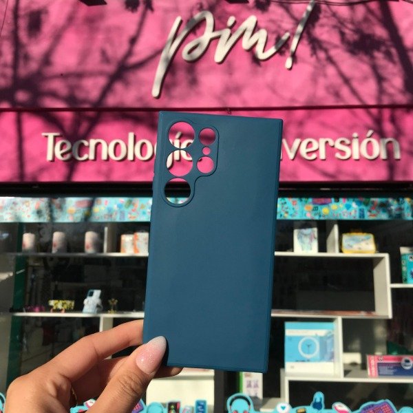 Producto - Samsung S24 Ultra Silicone Case Azul Marino