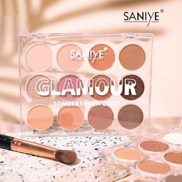 Producto - PALETA DE SOMBRA GLAMOUR - SANIYE