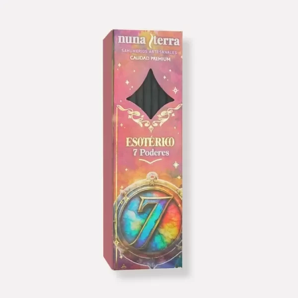 Producto - Sahumerio esotérico Nuna terra 7 poderes