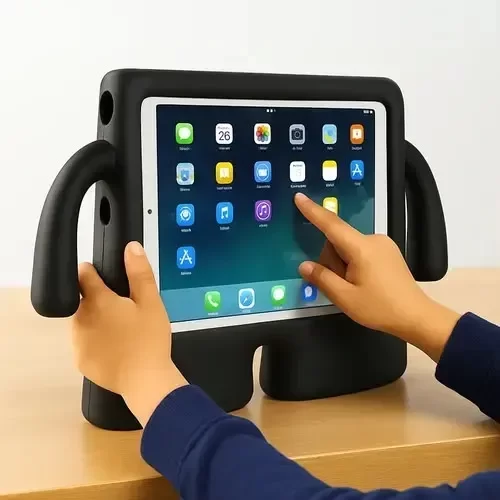 Producto - Funda de tablet - PARA NIÑOS (color negro) 7 pulgadas - 0