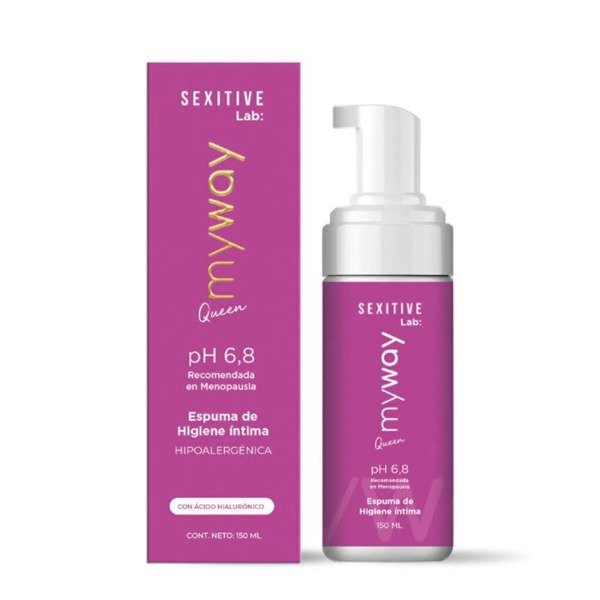 Producto - COSMÉTICA My Way Queen  Espuma De Higiene Intima Ph 6.8
