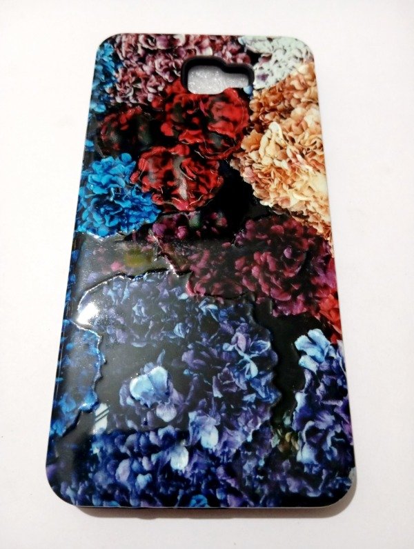 Producto - Funda Rigida Alto impacto floral para Samsung J7 prime
