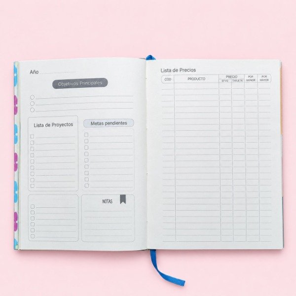 Producto - Cuaderno Emprendedor Flores - 2