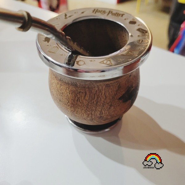 Producto - MATE CAMIONERO DE ALGARROBO HARRY POTTER - 1