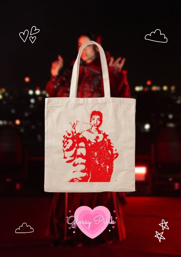 Producto - Tote Bag Maria Becerra Red - DTF