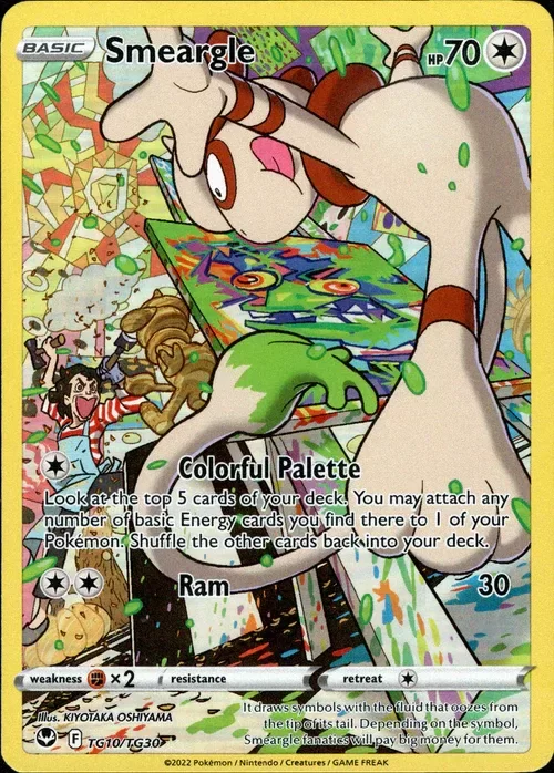 Producto - Smeargle - TG10/TG30 - Silver Tempest