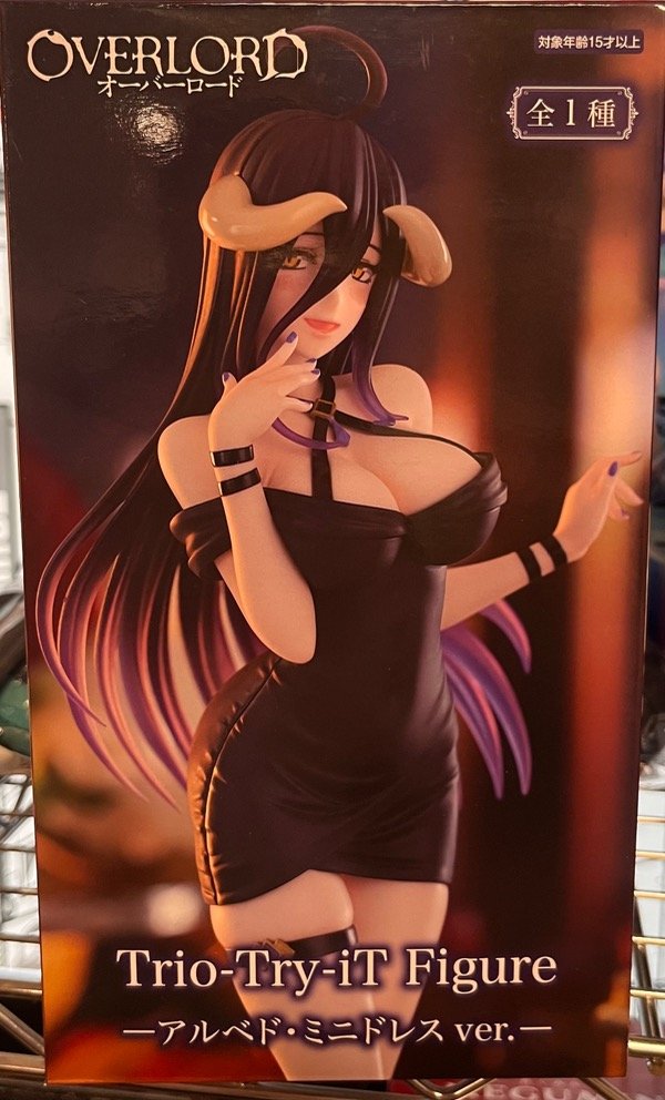Producto - Figura Albedo Overlord Trio-Try-iT Figure Mini Dress FuRyu