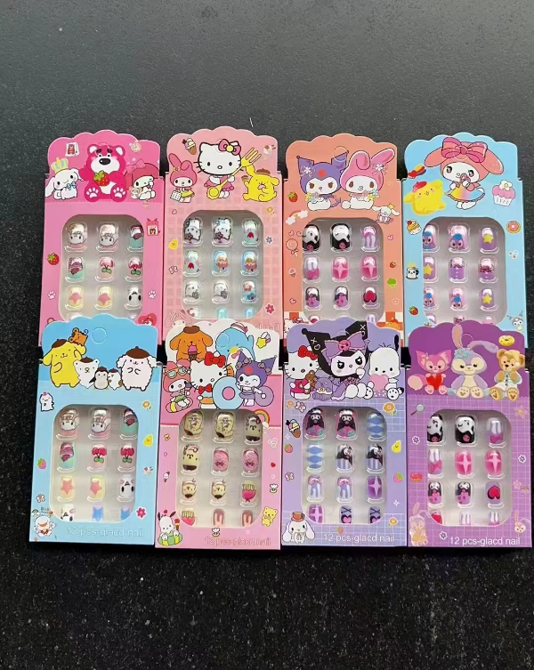 Producto - UNIAS POSTIZAS INFANTILES SANRIO G01