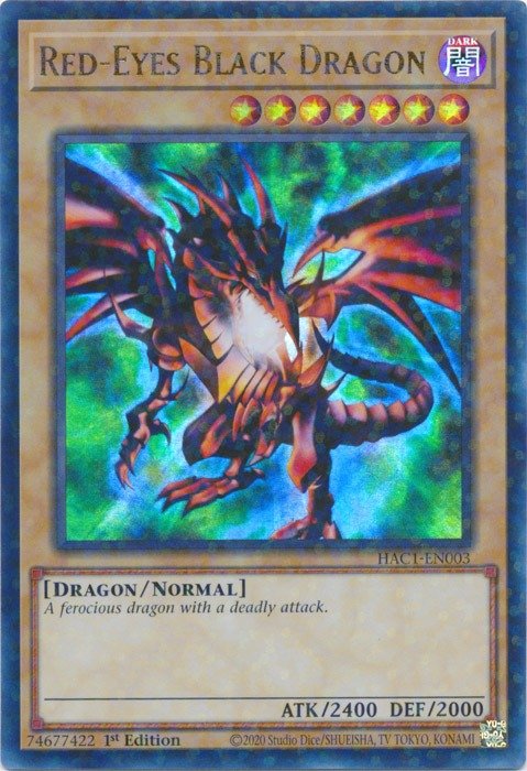 Producto - Red-Eyes Black Dragon - HAC1-EN003