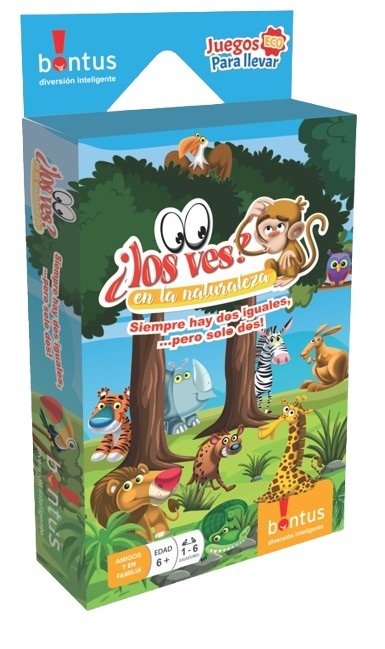 Producto - Juego de cartas Los ves En la naturaleza