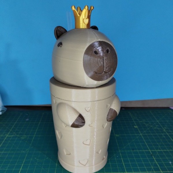 Producto - Vaso capibara corona