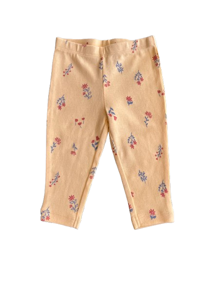 Producto - Pantalon  para Niñas marca Carter's Flores Amarillo