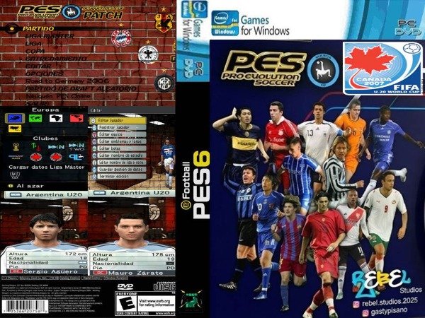 Producto - PES 6 MUNDIAL SUB 20 2007 (PC)