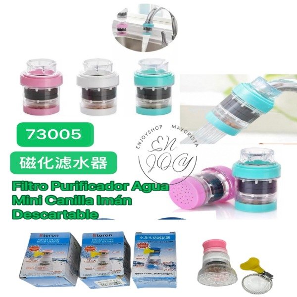 Producto - FILTRO PURIFICADOR AGUA MINI CANILLA IMAN
