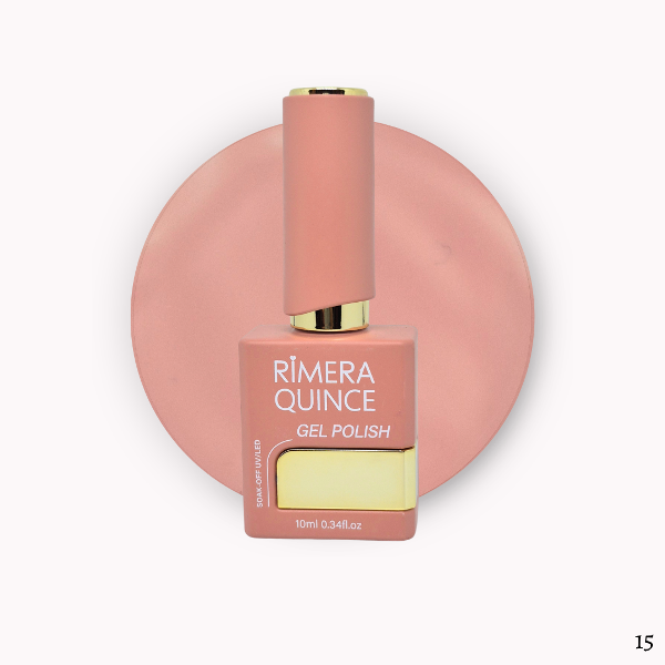 Producto - ESMALTE SEMI PERMANENTE RIMERA QUINCE #15 TRANSLUCIDO