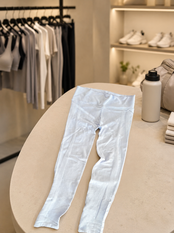 Producto - Calza Larga Seamless Celeste