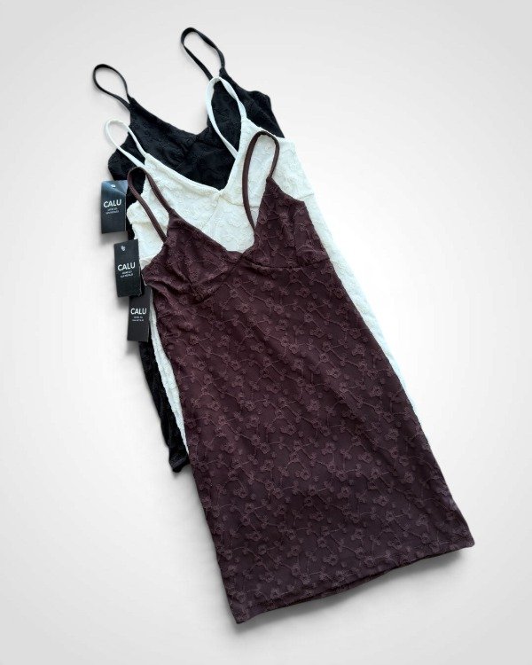 Producto - VESTIDO CORTO ENCAJE SAKURA 0896