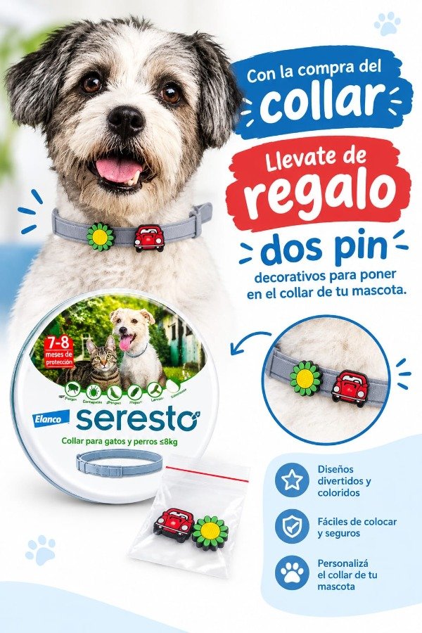 Producto - Collar Seresto perro + de 8kg - 1