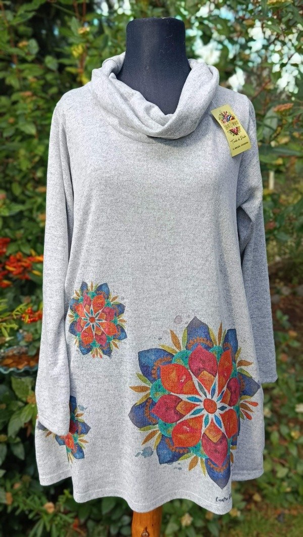 Producto - Vestido de lanilla "mandalas"