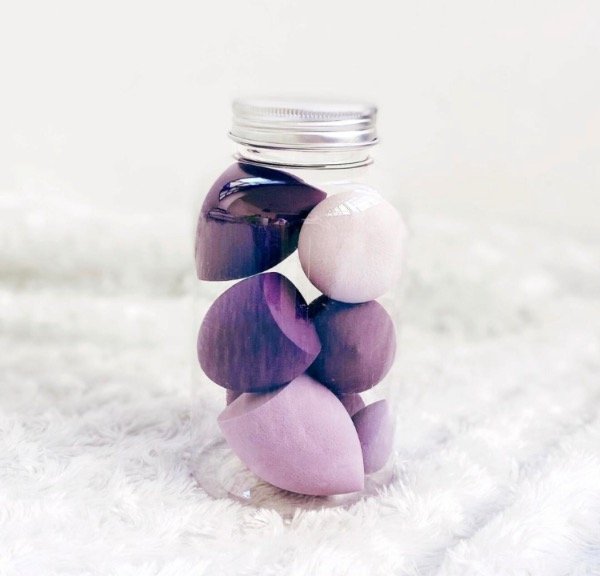 Producto - SET DE ESPONJAS Moradas - 1