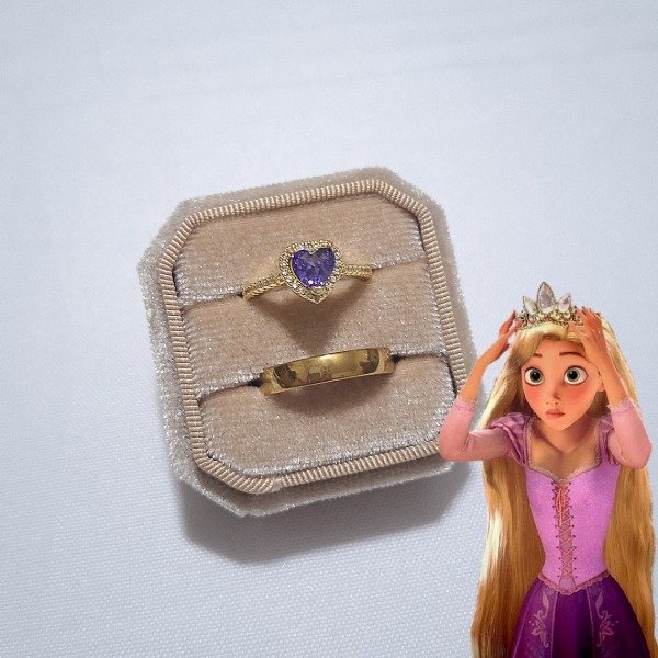 Producto - Anillo promesa Rapunzel