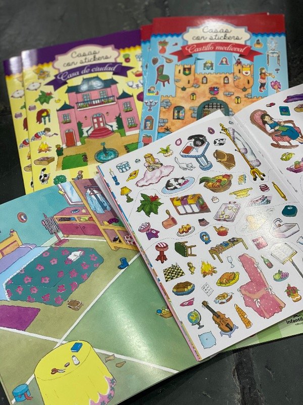 Producto - Librito Casas con Stickers - 4