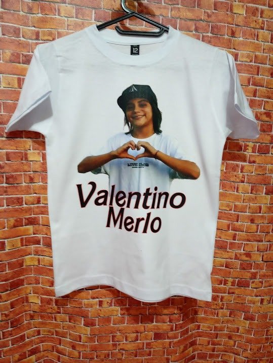 Producto - REMERA-VALENTINO MERLO -ALGODON NIÑOS TALLES 12 Y 14 - 2