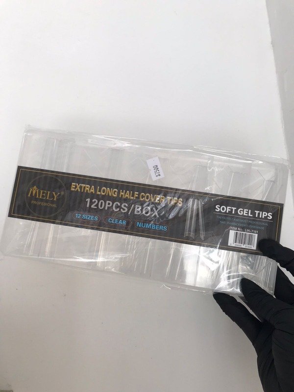 Producto - TIPS XL CON RONRISA CUADRADO MELY 120PCS