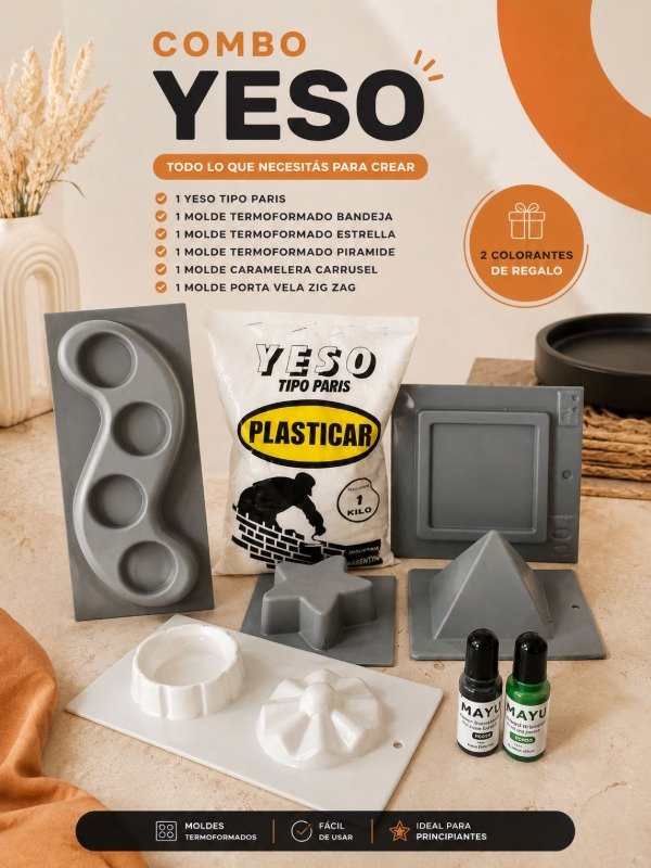 Producto - Combo emprendedor yeso