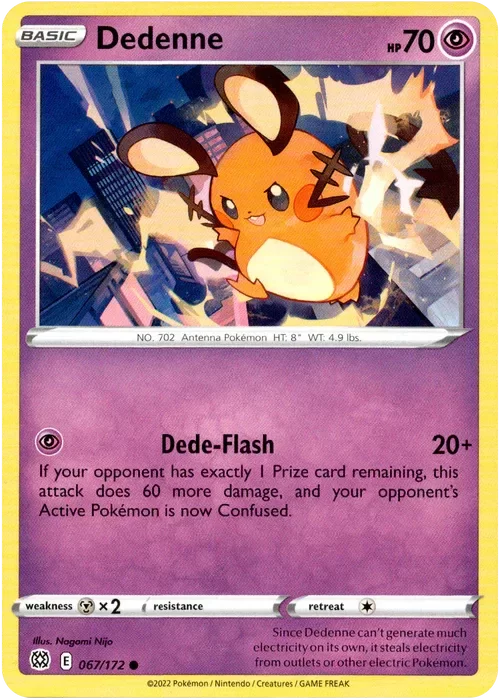 Producto - Dedenne - 067/172 - Brilliant Stars